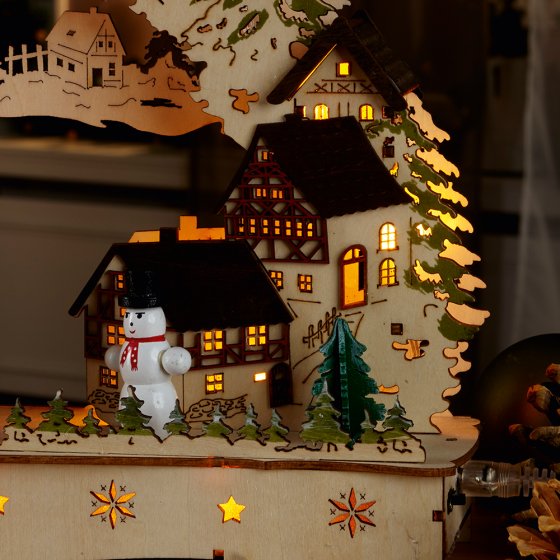 Arche lumineuse musicale 