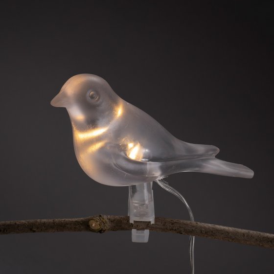 Guirlande lumineuse solaire « oiseau » 