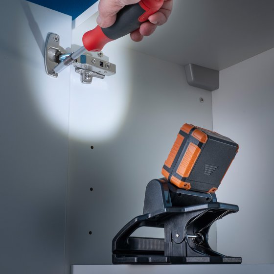 Lampe de travail rotative 