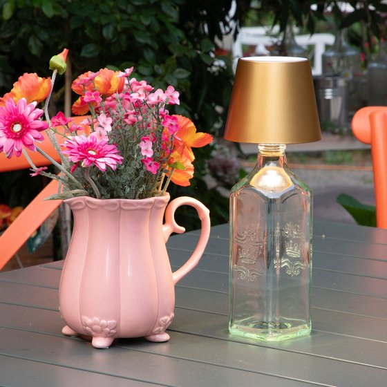 La lampe-bouteille créative 
