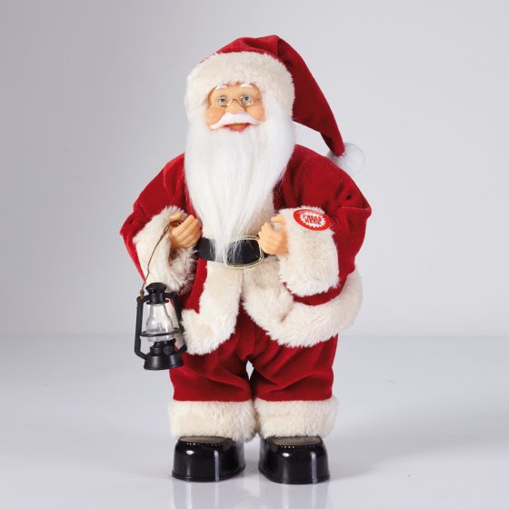 Père Noël musical Gris