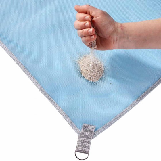 Natte de plage anti-sable 