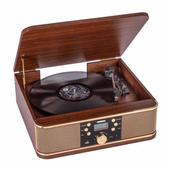 Tourne-disque rétro avec DAB+ 