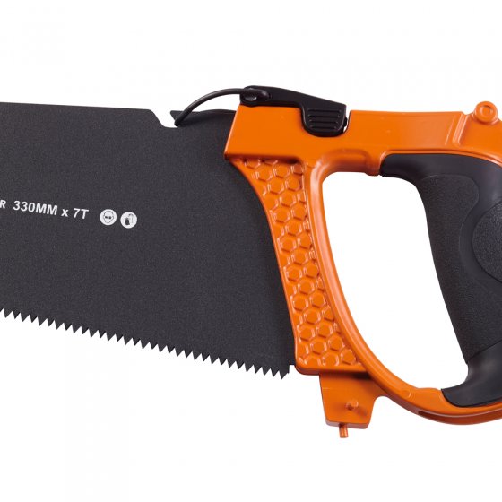 Scie 4 en 1 à serrage rapide 