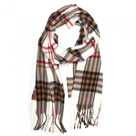 Écharpe à carreaux 