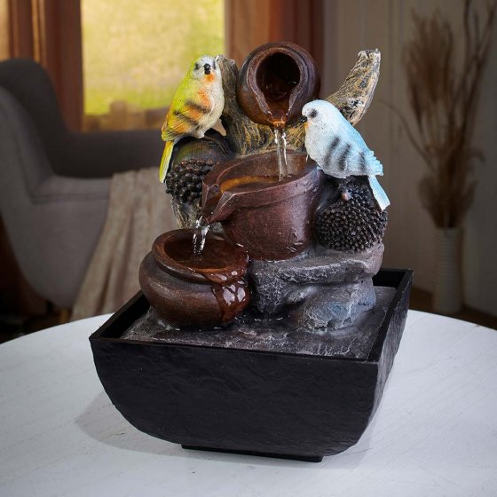 Fontaine d’intérieur à LED 