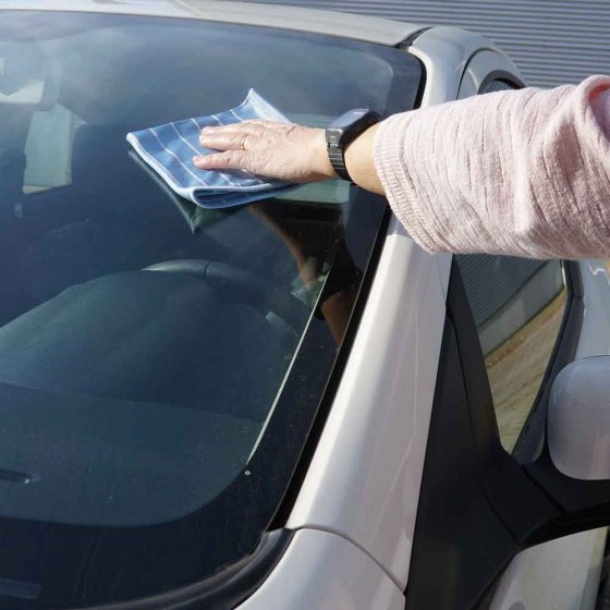 Chiffons « Diamant » verre et vitres en lot de 6 