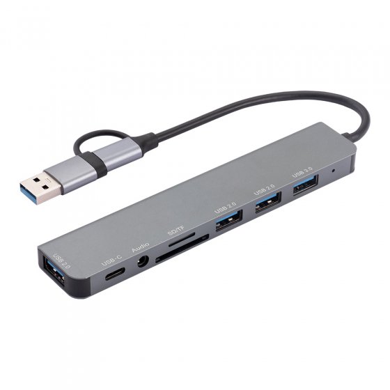 Station d'accueil dans un boîtier métallique 