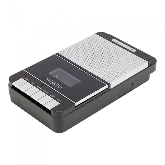 Draagbaar cassette-opnameapparaat 