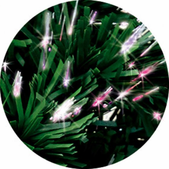 Kerstboom die van kleur wisselt 