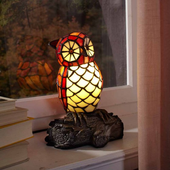 Uillamp in Tiffany-stijl 