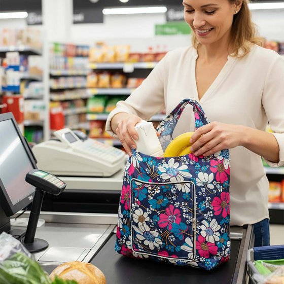 Votre cadeau : sac à provisions pliable 