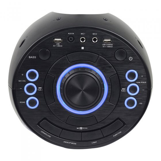 Enceinte colonne avec compartiment CD 