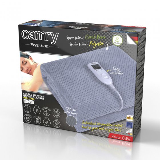 Elektrische verwarmingsdeken opleg 