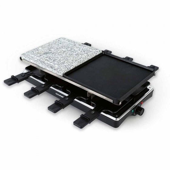 Raclettegrill met natuursteen 