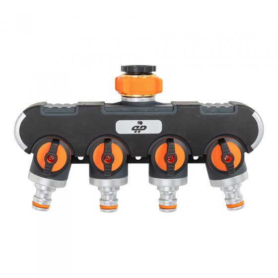 Waterkraanverdeler 4-voudig 