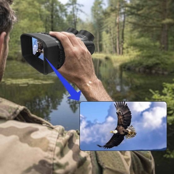 Caméra infrarouge avec lentille orientable 