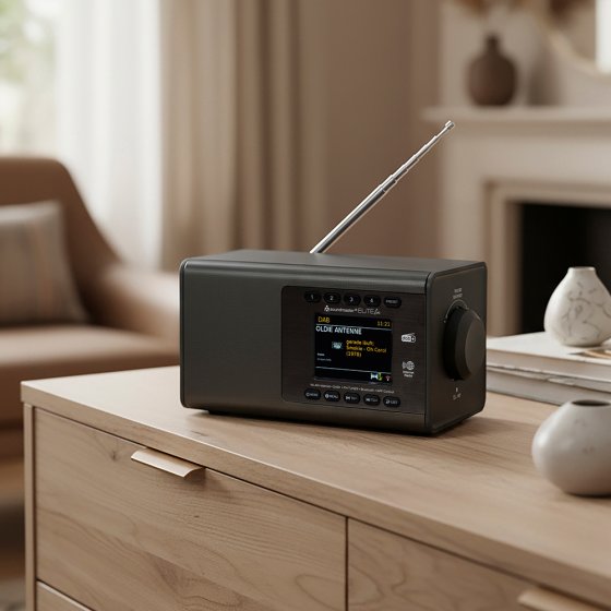 Radio domestique DAB+ au son puissant 