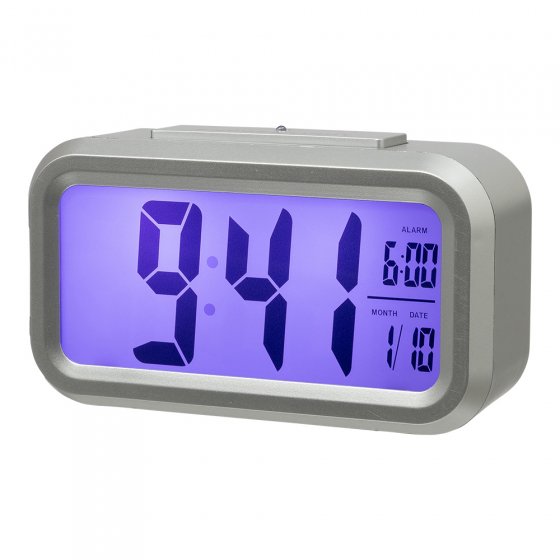 Digitale wekker met grote cijfers  