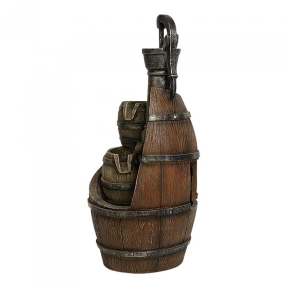 Fontaines solaires Fûts de whisky 