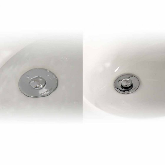 Bouchon universel 2 en 1 pour lavabo 