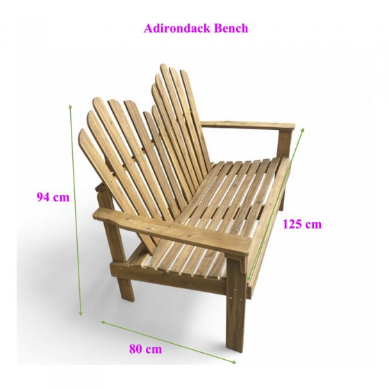 Banc de jardin en bois 