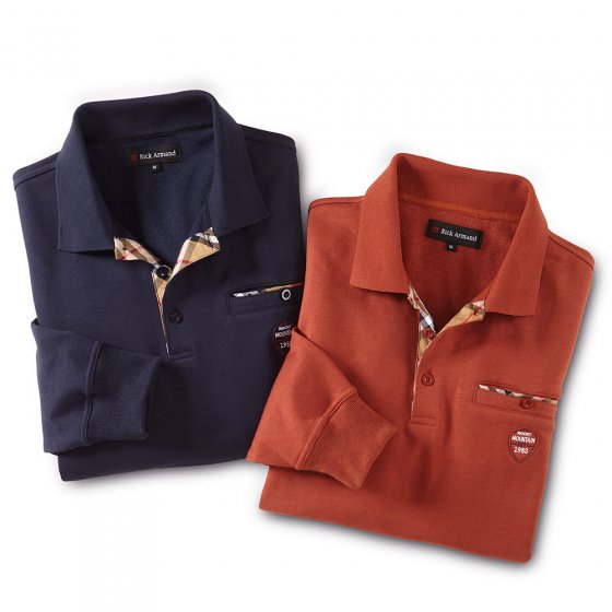 Thermo-sweatshirt met contrasten 