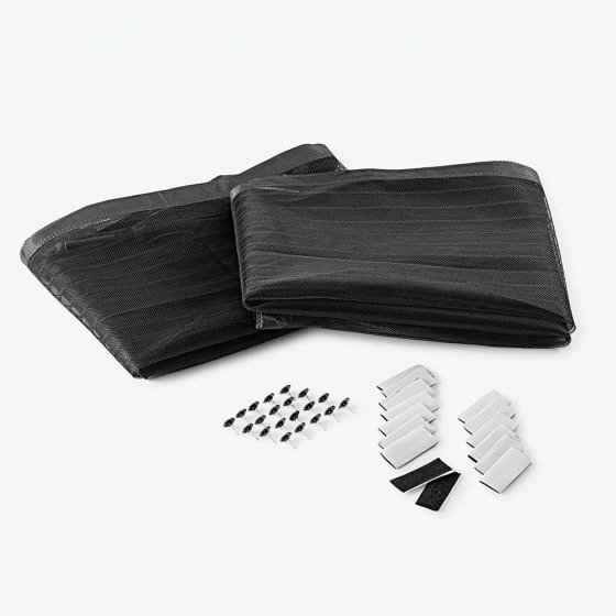 Insectenhor met magneetsluiting, zwart 