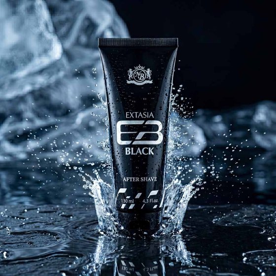 Aftershave-balsem Extasia black 