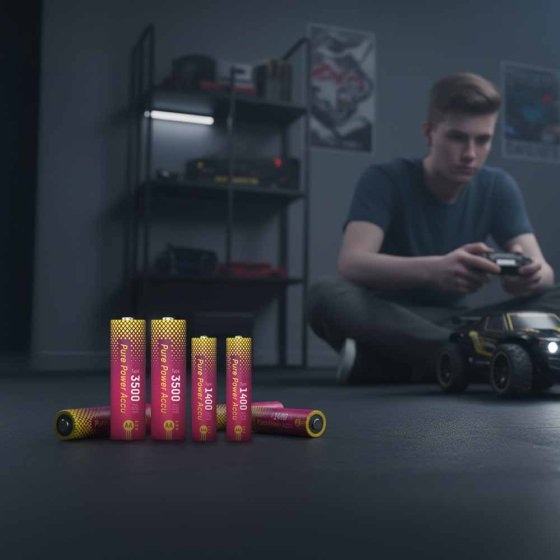 Pure Power-batterijen 4xAAA 