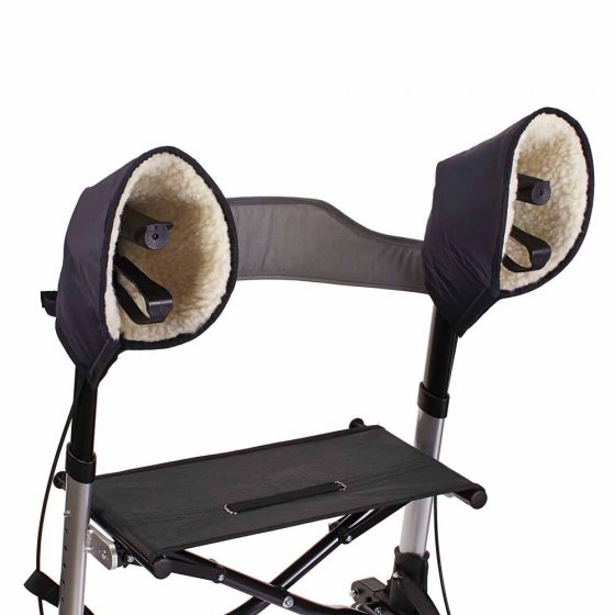 Moufles en laine pour rollator 