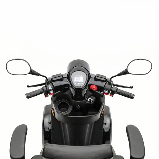 E-Mobile VENEZIA, 4 roues, batterie au lithium Noir