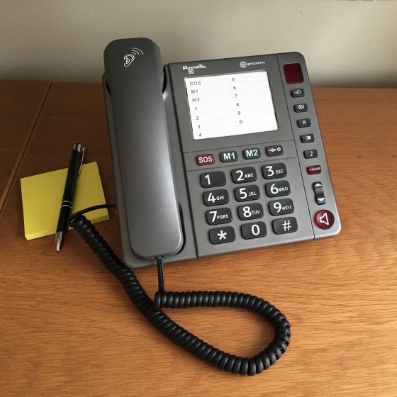 Téléphone à grandes touches 