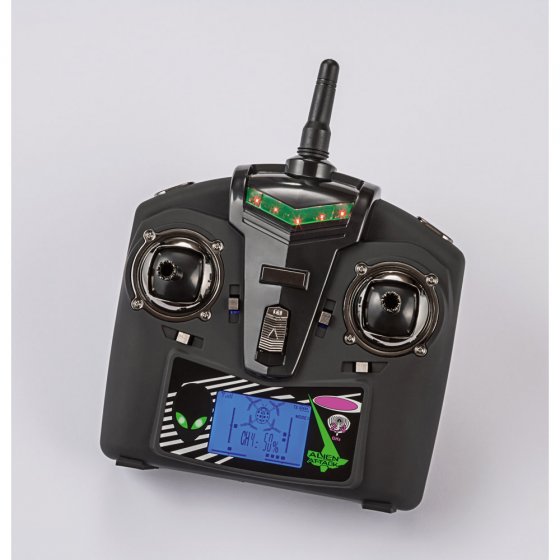 Radiografisch bestuurbare quadrocopter 