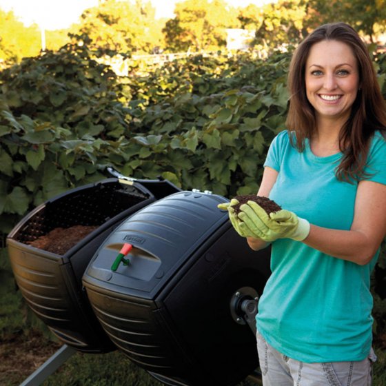 Dubbele composter 