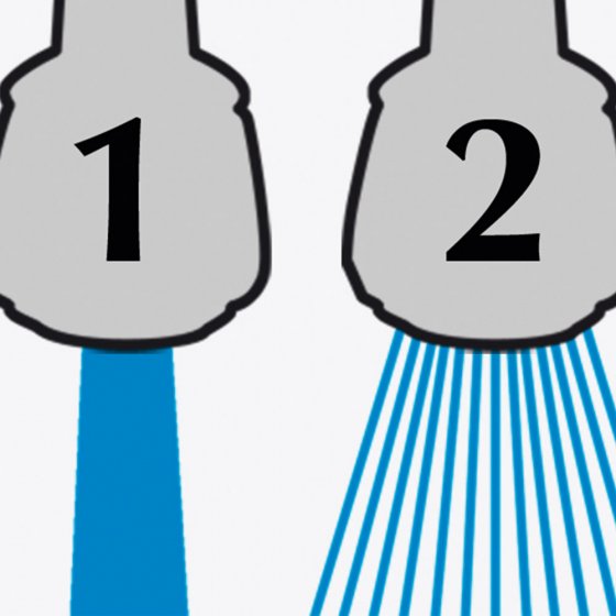 Flexibele slangverlenging Set van 2 