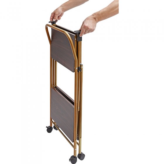 Inklapbare serveerwagen 'DeLuxe' 