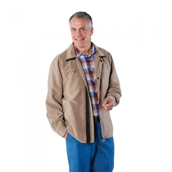 Veste légère en microskin 