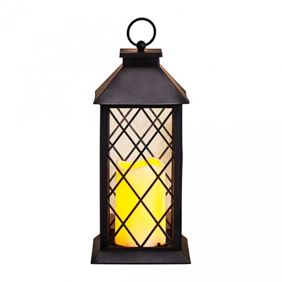 Led-lantaarn met kaars 