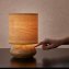 Touch-lamp in hout-decor - 4