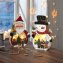 Set de 2 figurines de Noël LED - 4