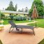 Chaise longue pliante solaire - 4