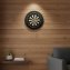 Sisal dartbord met beschermring voor de muur - 4