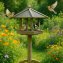 Mangeoire à oiseaux sur pied - 4