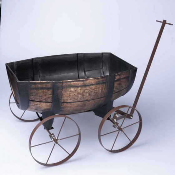 Bac à plantes sur roulettes 