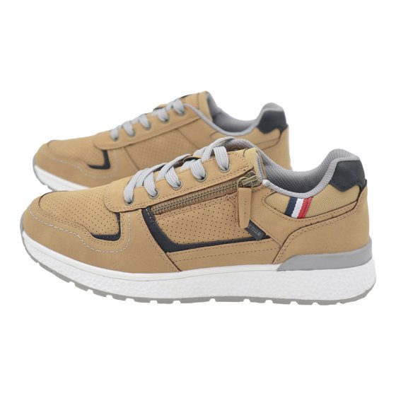 Veterschoen met ritssluiting 46 | Beige
