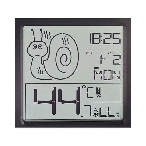 Thermo-/hygrometer-klok 'Comfort" 