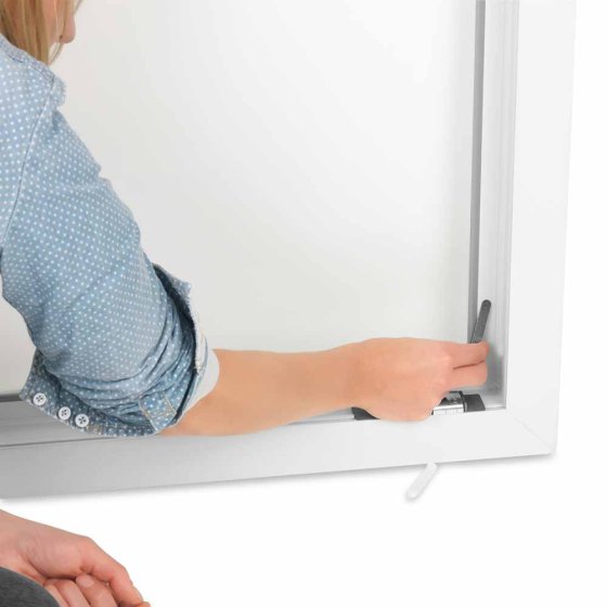 Magnetische insectenbescherming voor het raam 