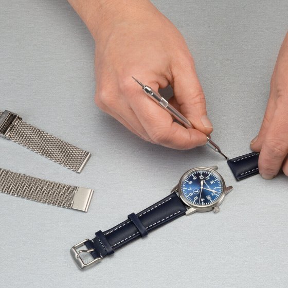 Herenhorloge 'Blue Messerschmitt' 