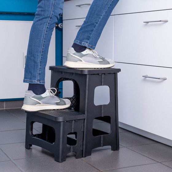 Opklapbare 2-trapskruk 